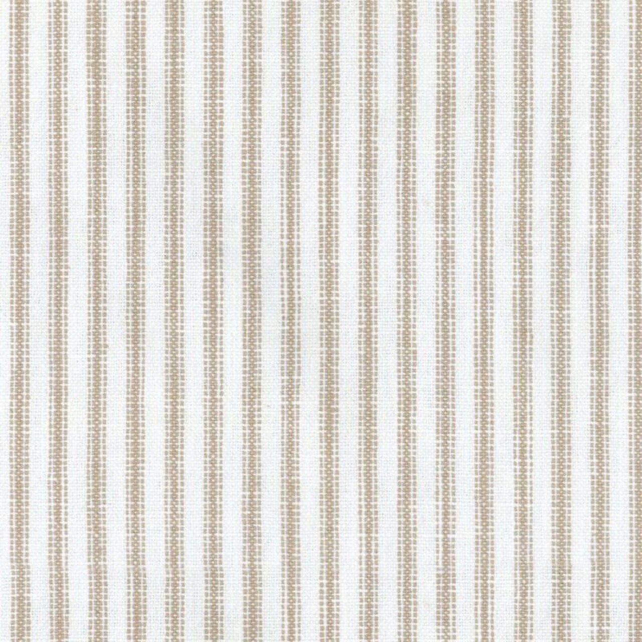 1 Yard Woven Linen Cotton Blend Ticking Stripe Upholstery Drapery Fabric 54 Inches Wide